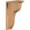 Ekena Millwork Carmel Smooth Corbel w/Backplate, Western Red Cedar, 5 1/2"W x 12"D x 20"H COR06X12X20CAR01SWR - alternate 1